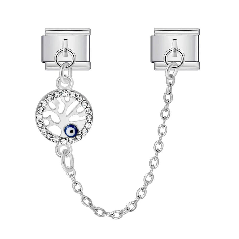 Evil Eye Tree Chain